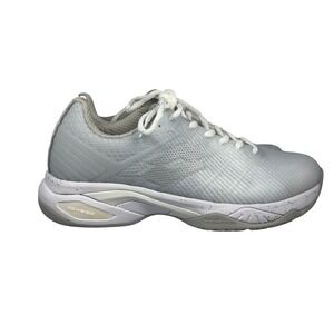 Lotto Tennis Shoes Womens Size 6.5 Light Grey Athletic Sneakers Grip Control‎